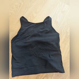 Athleta Black Crop Top Sz S